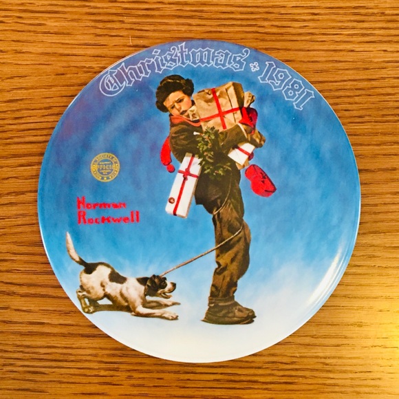 Norman Rockwell Christmas Collector Plates ‘76-‘82 - Picture 8 of 16